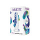 Прозорий фалоімітатор Alive Jelly Dildo Majestic, ТПЕ, присоска, діаметр 3.7см, довжина 14.7см-1
