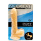 Фалоімітатор із пам’яттю форми, на присосці ADDICTION — DAVID 8″ Silicone Dong, віброкуля в подаруно-3