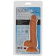 Фалоімітатор ADDICTION Steven 7.5" Silicone Dong Caramel, віброкуля в подарунок-4