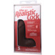 Фалоімітатор Doc Johnson The Realistic Cock ULTRASKYN - 5 Inch with Balls Chocolate-8