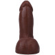 Фалоімітатор Doc Johnson The Realistic Cock ULTRASKYN - 5 Inch with Balls Chocolate-3