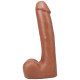 Фалоімітатор Doc Johnson The Realistic Cock ULTRASKYN - 9 Inch with Balls Caramel-1