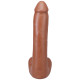 Фалоімітатор Doc Johnson The Realistic Cock ULTRASKYN - 9 Inch with Balls Caramel-2
