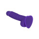 Реалистичный фаллоимитатор Strap-On-Me SOFT REALISTIC DILDO Violet - Size L-1