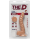 Фалоімітатор Doc Johnson The D - Ragin D - 7,5 Inch With Balls - ULTRASKYN, діаметр 3,8 см-1