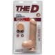 Фалоімітатор Doc Johnson The D - Uncut D - 7 Inch With Balls ULTRASKYN, діаметр 4,5 см, необрізаний-1