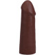 Фалоімітатор Doc Johnson The Realistic Cock ULTRASKYN - 5 Inch Chocolate-2