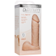 Фалоімітатор Doc Johnson Platinum TRUSKYN - The Tru Ride 6 Inch, діаметр 4,3 см, двошаровий силікон-2