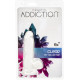 Прозорий фалоімітатор на присосці ADDICTION — Clear Dildo with Balls 6″, віброкуля в подарунок-3