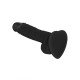 Реалистичный фаллоимитатор Strap-On-Me SOFT REALISTIC DILDO Black - Size S-1