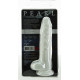 Фалоімітатор ADDICTION Pearl 8.5" Dildo with Balls, віброкуля в подарунок-6