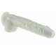 Фалоімітатор ADDICTION Pearl 8.5" Dildo with Balls, віброкуля в подарунок-2