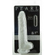 Фалоімітатор ADDICTION Pearl 8.5" Dildo with Balls, віброкуля в подарунок-5