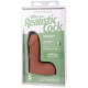 Фалоімітатор Doc Johnson The Realistic Cock ULTRASKYN - 5 Inch with Balls Caramel-8