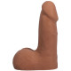 Фалоімітатор Doc Johnson The Realistic Cock ULTRASKYN - 5 Inch with Balls Caramel-1