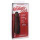Фалоімітатор Doc Johnson The Realistic Cock ULTRASKYN - 7 Inch Chocolate-7