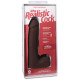 Фалоімітатор Doc Johnson The Realistic Cock ULTRASKYN - 9 Inch with Balls Chocolate-7