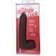 Фалоімітатор Doc Johnson The Realistic Cock ULTRASKYN - 9 Inch with Balls Chocolate-8