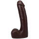 Фалоімітатор Doc Johnson The Realistic Cock ULTRASKYN - 9 Inch with Balls Chocolate-1