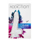 Прозорий фалоімітатор на присосці ADDICTION — Clear Dildo with Balls 7″, віброкуля в подарунок-3