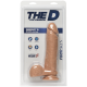 Фалоімітатор Doc Johnson The D - Perfect D - 8 Inch With Balls - FRIMSKYN, діаметр 5,1 см-1