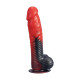 Фалоімітатор SilexD Fantasy Liquid Silicone Devil 8in Red-5