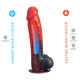 Фалоімітатор SilexD Fantasy Liquid Silicone Devil 8in Red-1