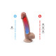 Фалоімітатор SilexD Johnny Premium Real Skin Flesh (7in MODEL 1)-4