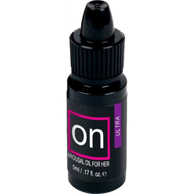 Збуджувальні краплі для клітора Sensuva — ON Arousal Oil for Her Ultra (5 мл) найпотужніші, до 45 хв
