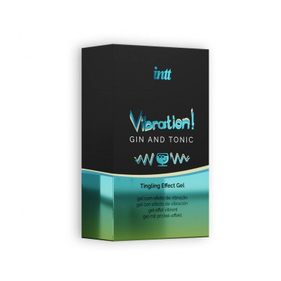 Рідкий вібратор Intt Vibration Gin Tonic (15 мл) Рідкий вібратор Intt Vibration Gin Tonic (15 мл)