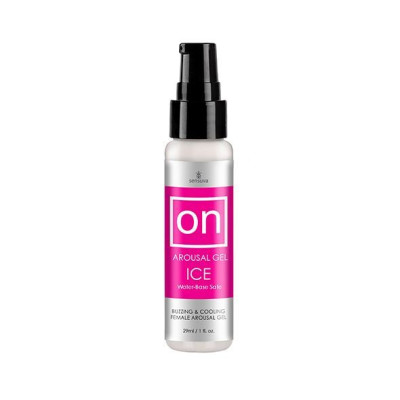 Збуджуючий гель для клітору Sensuva ON for Her Arousal Gel Ice (29 мл) - охолоджуючий рідкий вібратор.