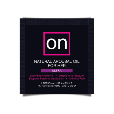 Пробник збуджувального масла Sensuva - ON Arousal Oil for Her Ultra (0,5 мл)