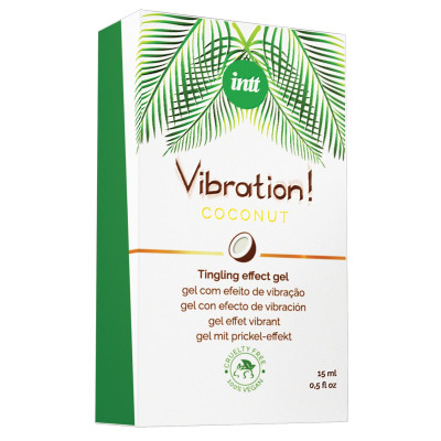 Рідкий вібратор Intt Vibration Coconut Vegan (15 мл)