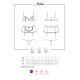 Obsessive Maidme set 5-pcs L/XL-6