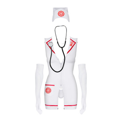 Obsessive Emergency dress S/M + stethoscope