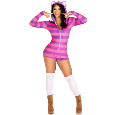 Еротичний костюм кішечки Leg Avenue Comfy Cheshire XS Еротичний костюм кішечки Leg Avenue Comfy Cheshire XS