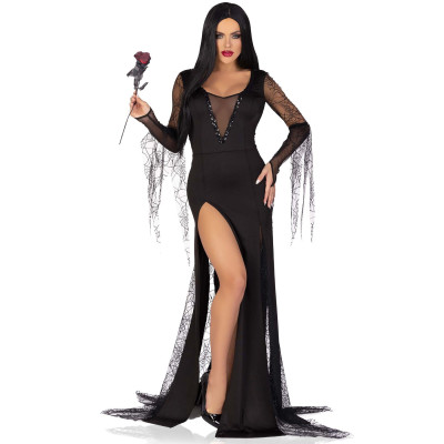 Еротичний костюм Мортіші Аддамс Leg Avenue Sexy Spooky Morticia S