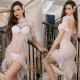 Еротичний костюм нареченої JSY 5730 One Size-5