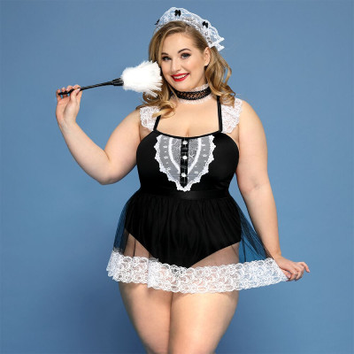Еротичний костюм покоївки JSY P91103 Plus Size