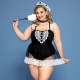 Еротичний костюм покоївки JSY P91103 Plus Size