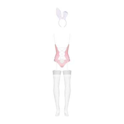 Obsessive Bunny suit 4 pcs costume pink L/XL Obsessive Bunny suit 4 pcs costume pink L/XL