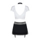 Obsessive Secretary suit 5 pcs black S/M-5