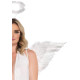 Крила ангела Leg Avenue Marabou Feather Angel Wings, справжнє пір'я-2
