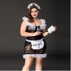 Еротичний костюм покоївки JSY P71107 Plus Size