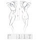 Костюм медсестри AKKIE SET white L/XL - Passion, сорочка, трусики, шапочка-1