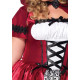 Костюм червоної шапочки Leg Avenue Gothic Red Riding Hood 1X-2X-2