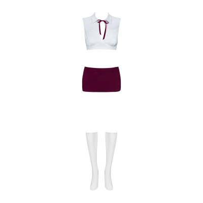 Obsessive Student 4 pcs costume S/M