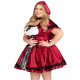 Костюм червоної шапочки Leg Avenue Gothic Red Riding Hood 1X-2X-7
