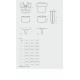 Obsessive Student 4 pcs costume S/M-4