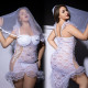 Еротичний костюм нареченої JSY P61129 Plus Size-5